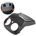 thumbnail image 4 of Embellecedor de ventilación de aire, 2 piezas, grano de roble, interior del automóvil, accesorio de ventilación trasera del automóvil, funcionalidad inteligente, 4 of 9
