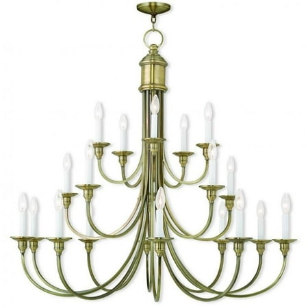 

Livex Lighting Cranford 20 Light Foyer Chandelier