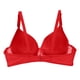 thumbnail image 3 of Mujeres $15 o menos | Sujetadores de encaje sexys Sentuca para mujer, con fruncido, talla grande, tipo camiseta, ropa interior hueca, 3 of 3