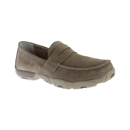 Jungle Moc Slip Ons - Men's Twisted X MDMS004 Driving Moc Slip On