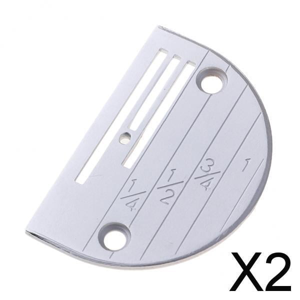 Placa de Metal de Alimentación Tipo B BLESIY 2 piezas Plata