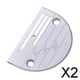 thumbnail image 1 of Placa de Metal de Alimentación Tipo B BLESIY 2 piezas Plata, 1 of 8