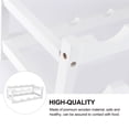thumbnail image 5 of WHAMVOX White Synthetic Material Red Wine Rack Convenient Wine Storage for Home Office Restaurant Bar Size 8.5x6.5x12.5 Inches, 5 of 8