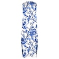 thumbnail image 4 of cocolona Maxi Dresses for Women Summer V Neck Sleeveless Boho Floral Long Dress Fashion Casual Vacation Beach Sundress, 4 of 7