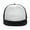 White, variant on Men's Summer Solid Color Baseball Cap Breathable Mesh Design Flat Brim Hat Adjustable Outdoor Hiking Hiking Sun Casual Hat Sky Blue One Size