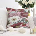 thumbnail image 3 of Charming Vintage Floral Farmhouse Pillow Covers - Linen Cushion Cases 20x20 Inch, Set of 2 - Perfect for Living Room, Bedroom, Sofa, Indoor/Outdoor Decor - Refresh Your Home Today, 3 of 7
