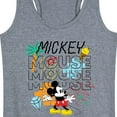 thumbnail image 3 of Mickey & Friends - Mickey Mouse Repeat - Women's Racerback Tank Top, 3 of 5