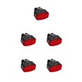 thumbnail image 1 of stanreset 1/2/3/5 Bike Rear Light Seatpost Taillight Cycling LED Headlight USB Outdoors Long Endurance Night Safety Riding Lantern Red Light 5PCS, 1 of 1