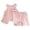 Pink, variant on mgoYE Toddler Baby Girls Clothes Size 3-4 Years Girls Outfit Cute Pattern Summer Ruffled Sleeve T-Shirt Tops Shorts Clothes Sets