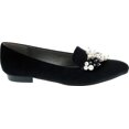 thumbnail image 2 of Bellini Womens Fabulous II Faux Suede Embellished Loafers, 2 of 5