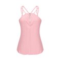 thumbnail image 6 of GUACER Womens Eyelet Tank Tops Fashion V Neck with Zipper Sleeveless Blouses Loose Fit Summer Shirts, 6 of 8