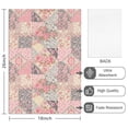 thumbnail image 2 of 2 Pcs Pioneer Flower Floral Print Pattern Kitchen Towels, Funny Microfiber Dish Towel Set, 18" X 26" Tea Towels, 2 of 6