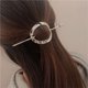 thumbnail image 4 of Pinza para el cabello Yuyangstore Ronda de plata Clip de pelo de chicas, 4 of 8