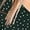 Green Polka Dots, variant on Womens Tunic Dress Long Sleeve V Neck Casual Loose Flowy Swing Shift Dresses Black Polka Dots XXL