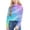 shirts for girls clearance-Blue, variant on RTKFRFLM Big Girls Tie-Dye Hooded Sweatshirt Kids Long Sleeve Cropped Pullover Top Trendy Colorful Fashion Hoodie for School Soft Breathable Activewear for Toddler & Youth Girls