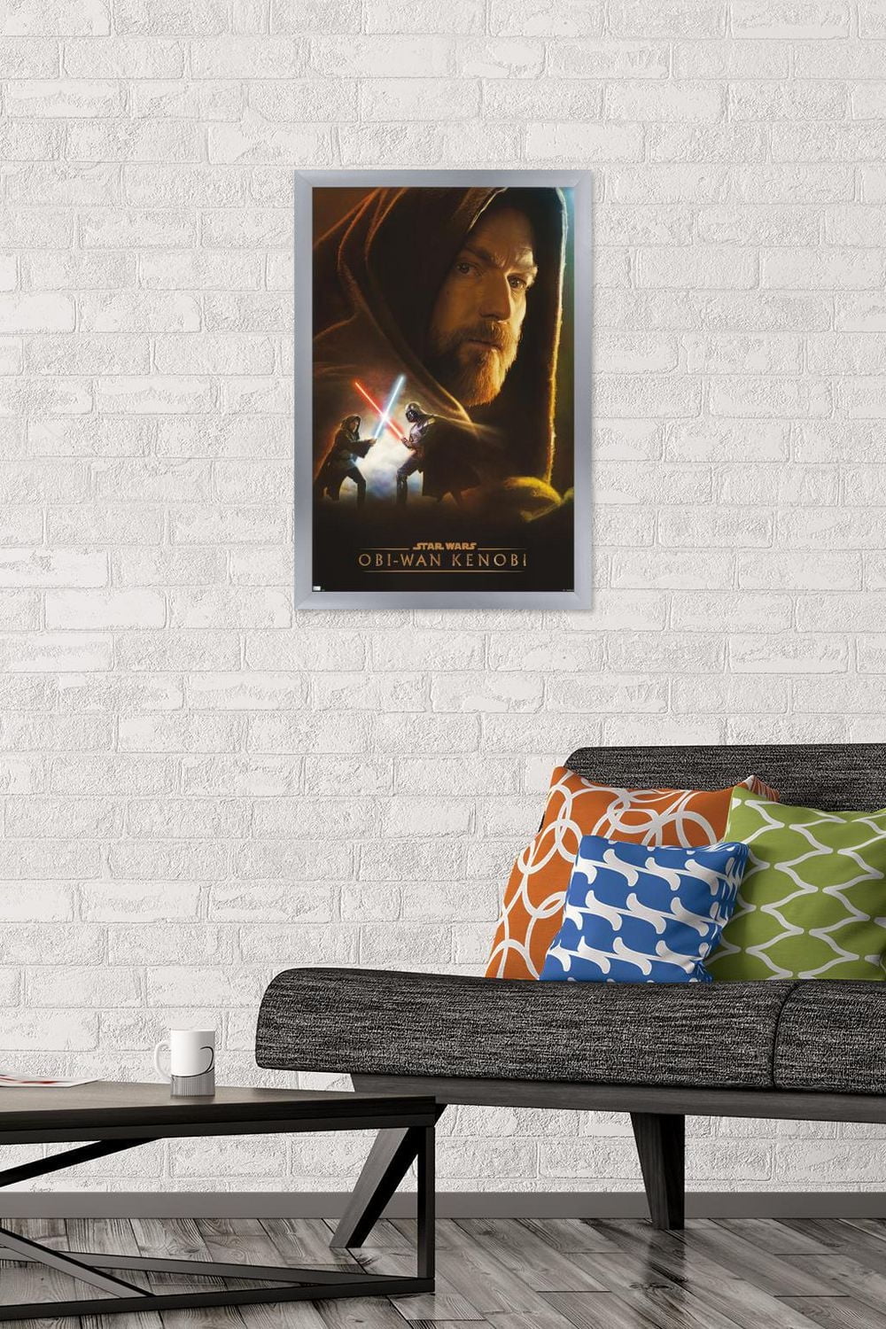 Star Wars: Obi-Wan Kenobi - Obi-Wan Collage Wall Poster, 22.375" x 34" Framed