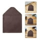 thumbnail image 4 of 2 fundas elásticas universales para reposabrazos de sofá, toallas laterales sencillas, paño protector para el hogar y la oficina (café oscuro), 4 of 7
