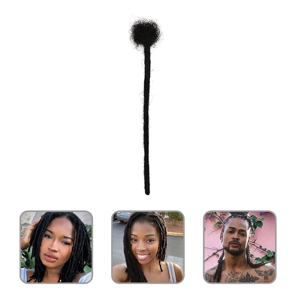 unbranded Loc Extensions De Humano Negro Para Estilo Dreadlock Natural Cómodo Y