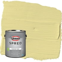 Glidden Spred Subtle Sunshine / Green Semi-Gloss Interior Paint with Primer, 1 Gallon
