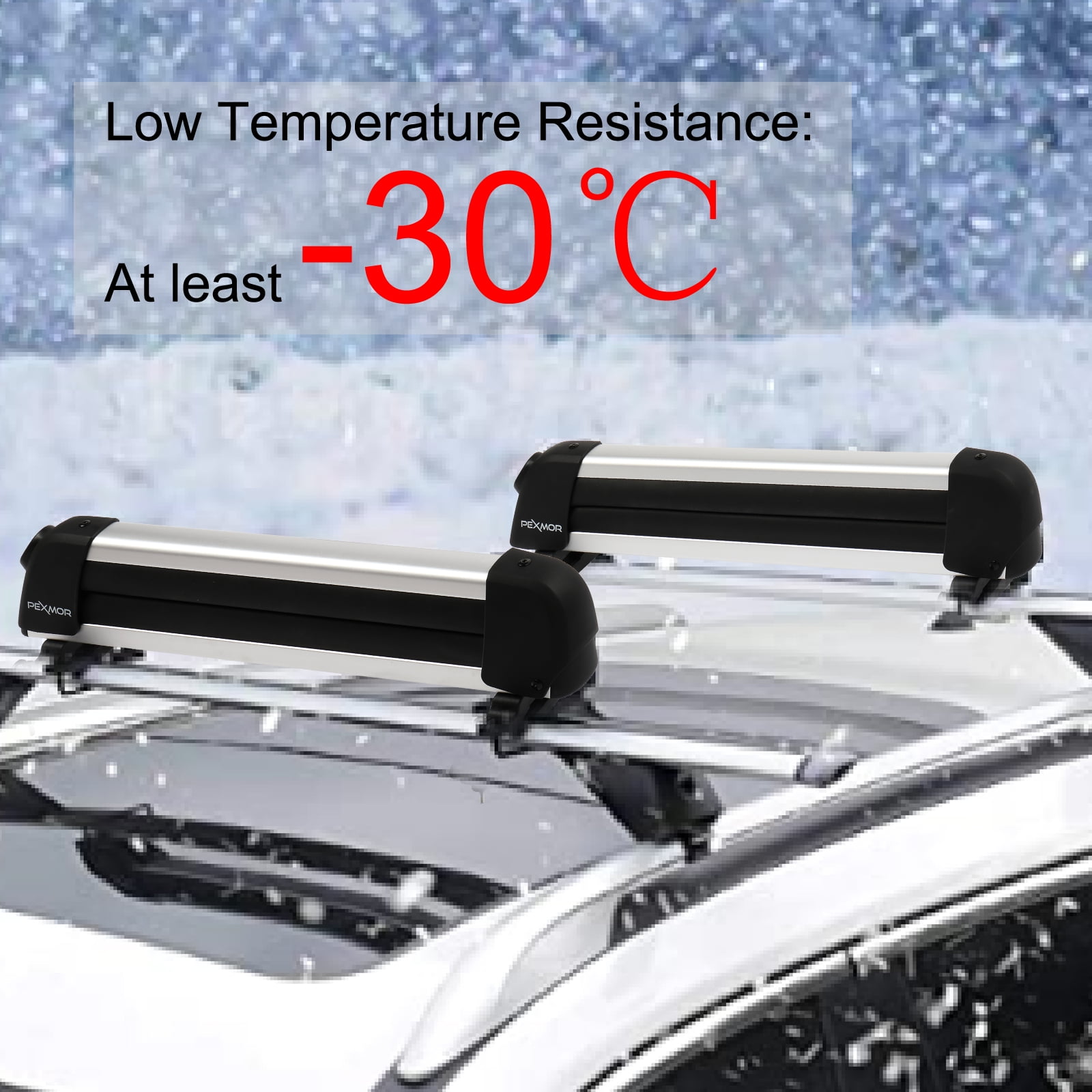 UbesGoo Snowboard Roof Rack Car Rack Carrier Ski roof