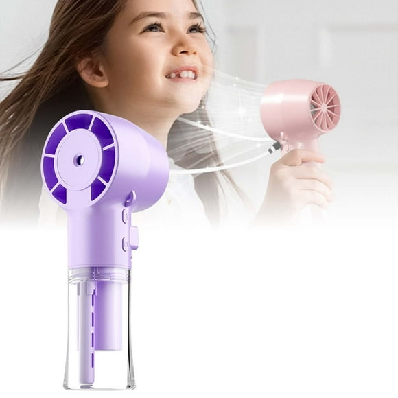 Oliegs Portable Handheld Mist Fan USB Rechargeable Mini Fan With Spray Function For Home Travel Outdoor Use