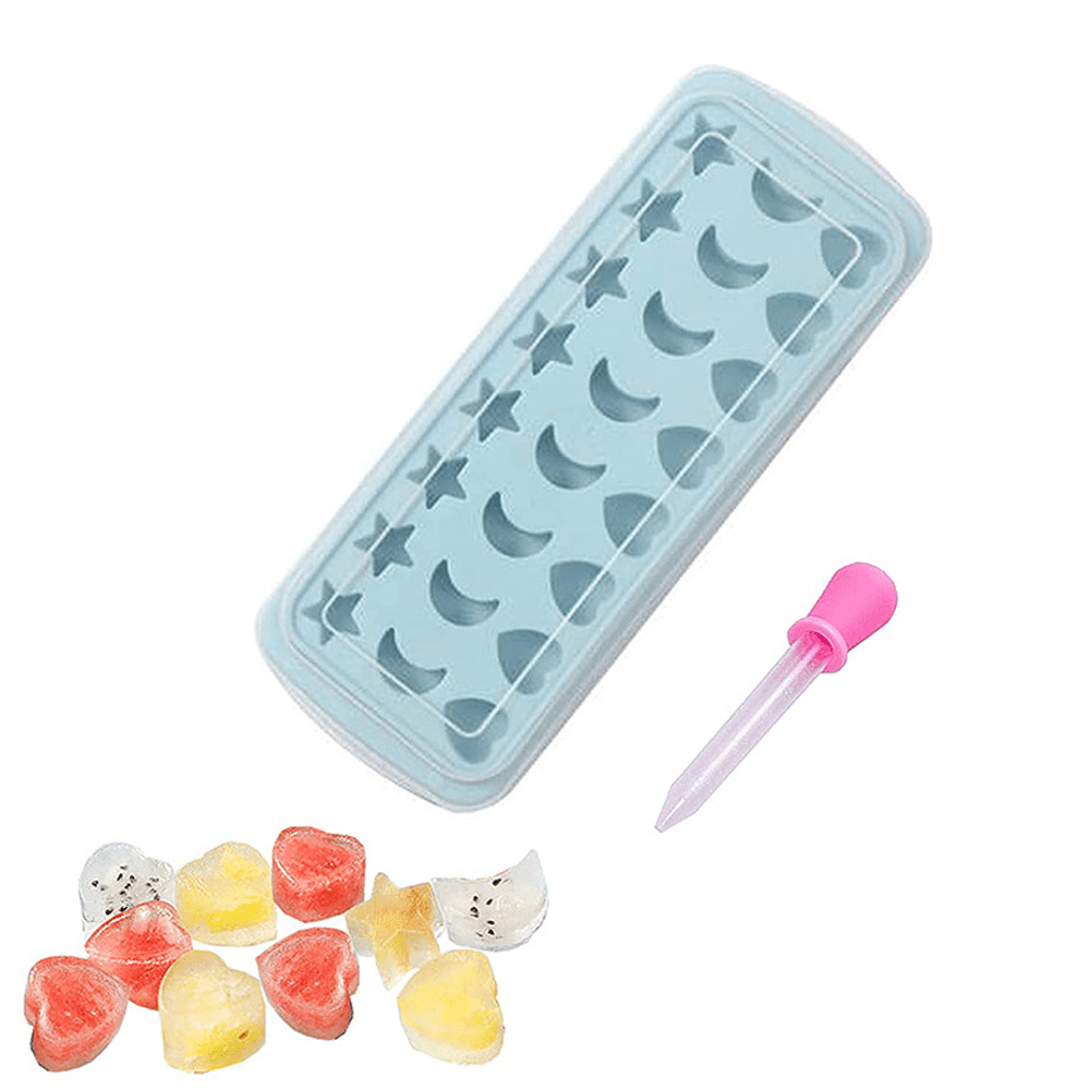 Pjtewawe Ice Cube Mold Cute Astronaut Ice Cube Fun Spaceman Shape Ice Cube Tray 4 Astronaut Ice Balls for Drinks Ice Coffee Silicone Ice Chocolate