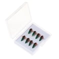thumbnail image 1 of Sonducket Materiales metálicos de los accesorios de la pesca para el cebo de Luya del cebo de Luya del cebo del conejo de la vida de servicio Pescar Verde 8 piezas ocho, 1 of 6