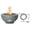 With Natural Gas Conversion Kit, variant on BAIDE HOME 28-inch Propane Fire Pit Table, 55,000 BTU Fire Bowl with Lid, Lava rocks, Cover, pre-attached 10 ft hose, Outdoor Patio Backyard Gas Table