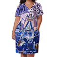 thumbnail image 2 of ¡Deseos! Póster Espectacular Nocturno, vestido holgado con bolsillos, vestidos de fiesta para mujer 2025, 2 of 6
