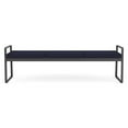 thumbnail image 4 of Gansett Reception Waiting Room 3-Seat Bench / Charcoal Steel / Navy Blue, 4 of 5