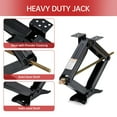 thumbnail image 4 of BeesClover 24 Inch Scissor Lift Jack Portable Car Jack with Handle for Sedan SUV Truck RV, Heavy Duty RV Repair Tire Jack with Stabilizing Feature, Maximum Capacity 7500 Lbs, Durable and Reliable, 4 of 8