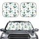 thumbnail image 2 of Balery Anchors And Shells Parasol para parabrisas de coche de 2 piezas | Parasol plegable para parabrisas delantero de coche para la mayoría de sedanes-Medium, 2 of 6