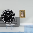 thumbnail image 2 of Reloj de pared,Reloj de pared silencioso y decorativo que no hace tictac,Reloj moderno de 12 pulgadas para pared de casa o oficina,sencillo.,Marco de fotos,Soporte para marco de fotos de, 2 of 8