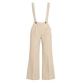 thumbnail image 6 of Gytharion Women's Dress Jumpsuits Shoulder Strap Casual Business Overalls Trousers Sleeveless Elastic Waist Rompers with Pockets, 6 of 7