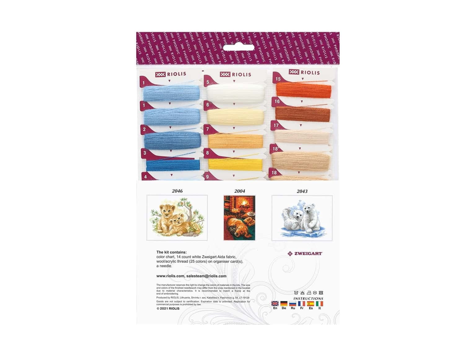 RIOLIS Counted Cross Stitch Kit 8.25"X11.75"-Meeting At The Window (14 Count)