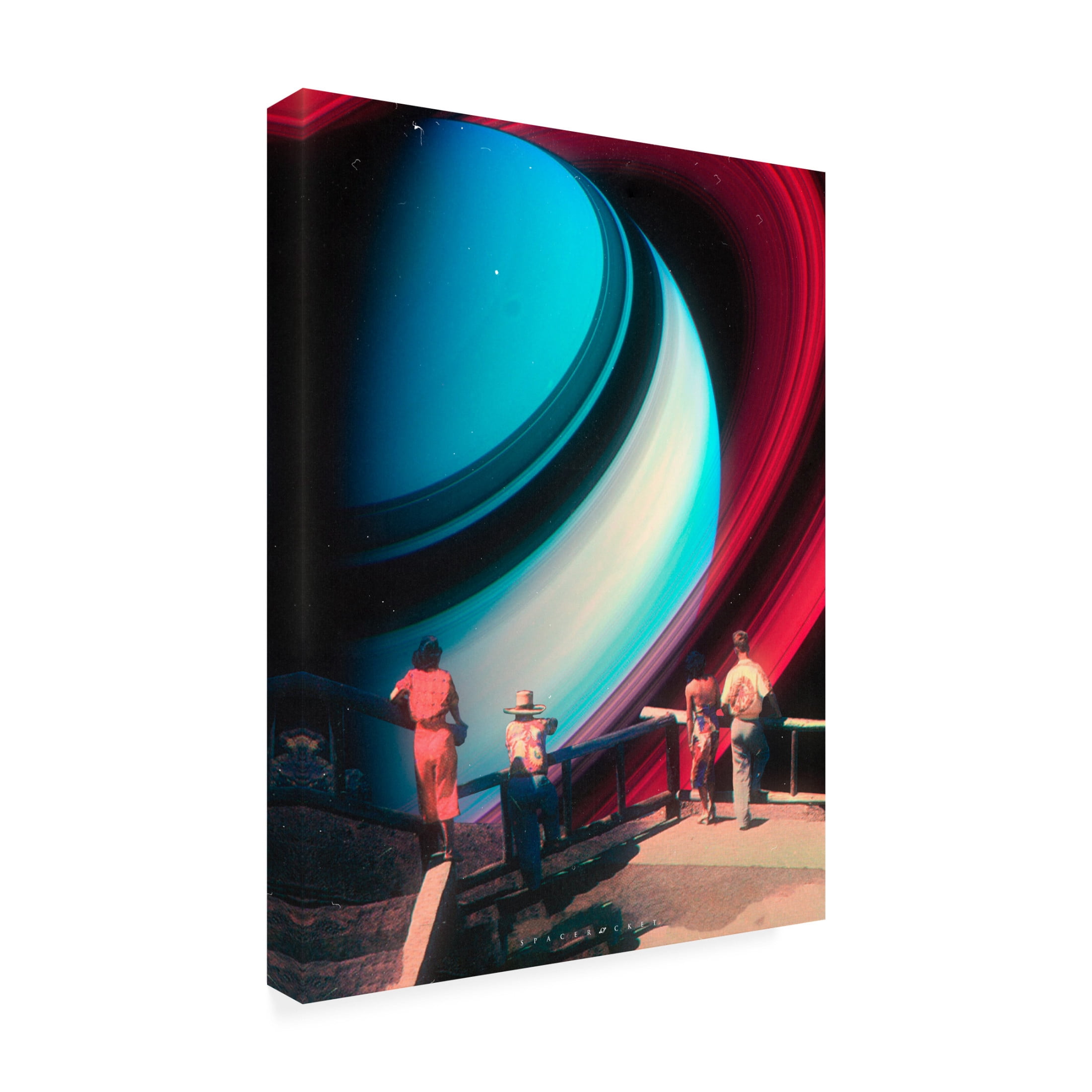 Trademark Fine Art spacerocket art 580 Canvas Wall Art