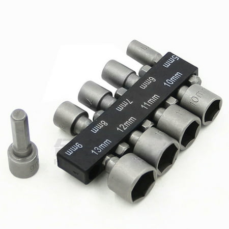 

Oaqiey Drill Bit Clearance! Shank Set Hex Driver Socket Power 1/4 513Mm Nut Drill Bit Inch Tools & Home Improvement Black