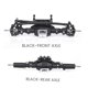thumbnail image 5 of El repuesto de metal del eje trasero delantero se adapta a Axial 90046 1:10 RC Car Parts Negro Sunnimix Eje del coche de la correa eslabonada de RC, 5 of 8