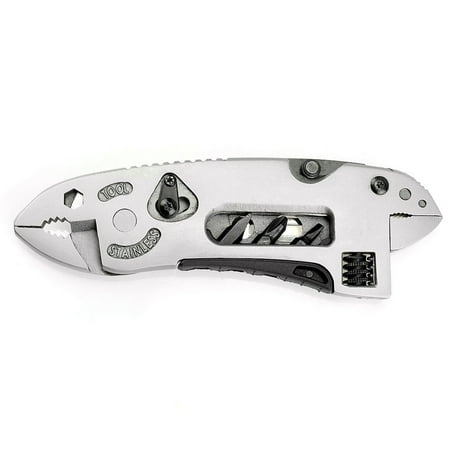 Multi Tool Set Multi Purpose Wrench Multi Tool Adjustable Wrench Wire Cutter Jaw Pliers Survival Emergency