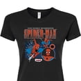 thumbnail image 3 of Marvel Your Friendly Neighborhood Spider-Man - Classic Spider Suit - Juniors Fitted Graphic T-Shirt, 3 of 5