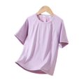 thumbnail image 6 of TGPMGRZ Long Sleeve Rash Guard Swim Shirt Kids Boys UV Sun Protection SPF Water Shirts for Beach Surfing Orange 9-10 Years, 6 of 8