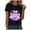 Black, variant on Halloween T Shirt Women Sanderson Shirt Witches Graphic Tees Casual Short Sleeve Holiday Shirts Top (White, XXL)