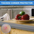 thumbnail image 4 of Protector de esquinas de pared Heonay Peel and Stick, 6 cm x 6 m, gris, 4 of 6