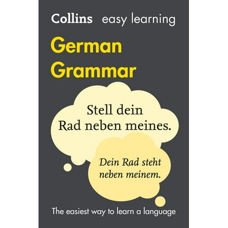 Easy Learning German Grammar - eBook (Best Way To Learn German Grammar)