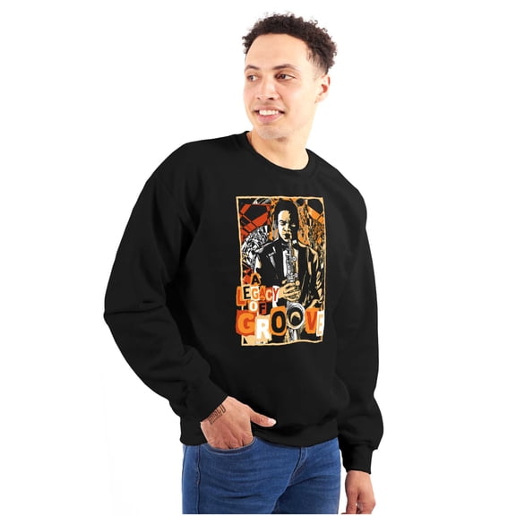 Black History Legacy of Groove Sweatshirt for Men or Women Brisco Brands S