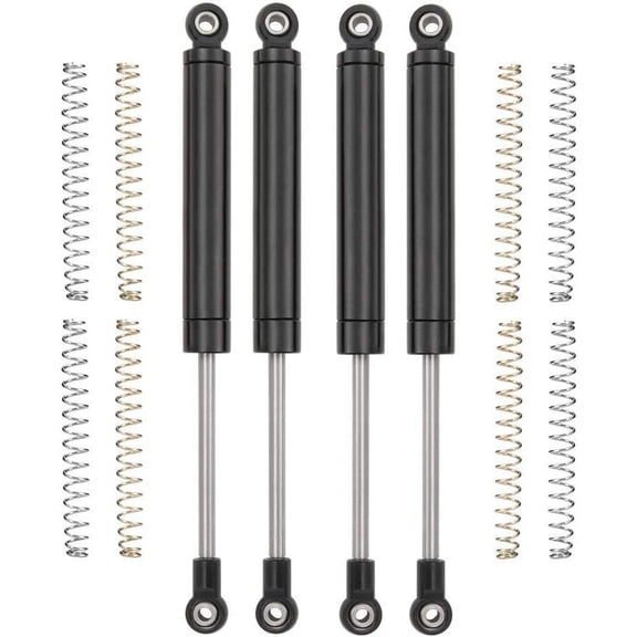 RCLions 4pcs RC Shocks Absorber 120mm Damper Internal Spring for 1/10 RC Crawler Car TRX4 SCX10 D90 scx10 Upgrades