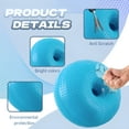 thumbnail image 3 of BESTSKY Exercise Ball,19.7"*19.7"*11" Excersing Ball,Anti-Slip Birthing Ball,Blue, 3 of 7