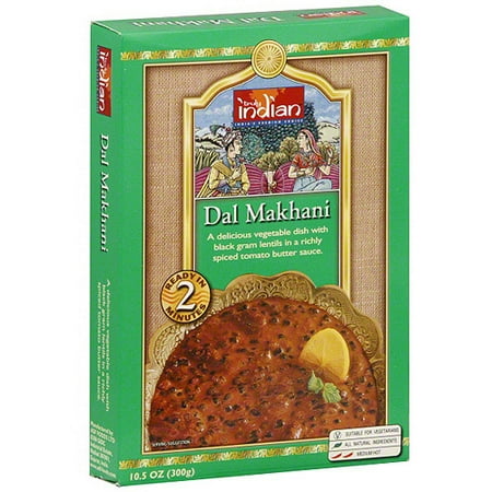 Truly Indian Medium Hot Dal Makhani, 10.5 oz (Pack of 6)