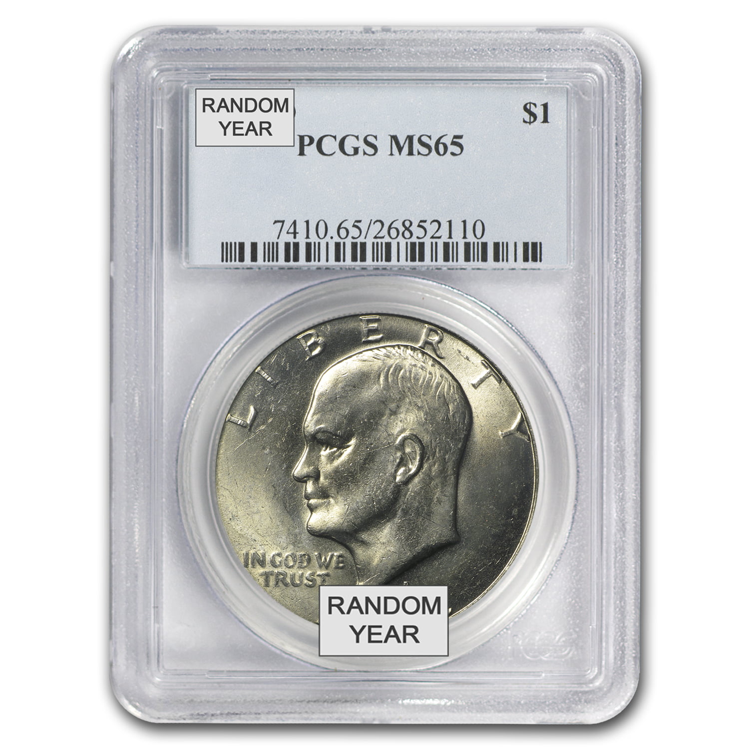 1974-D Eisenhower Dollar Ike MS65 PCGS 65 Mint State 