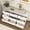 White, variant on Noble House 63" Wide 9-Drawer Dresser, Modern Storage Chest with Gold Handles, Black